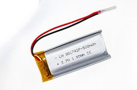 3.7V 801742 500mAh TWS無線耳機(jī)聚合物鋰電池